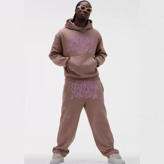 Printed Top Foreign Trade Pattern Letter Retro Street Punk Hoodie Style Sweatshirt Hip Hop